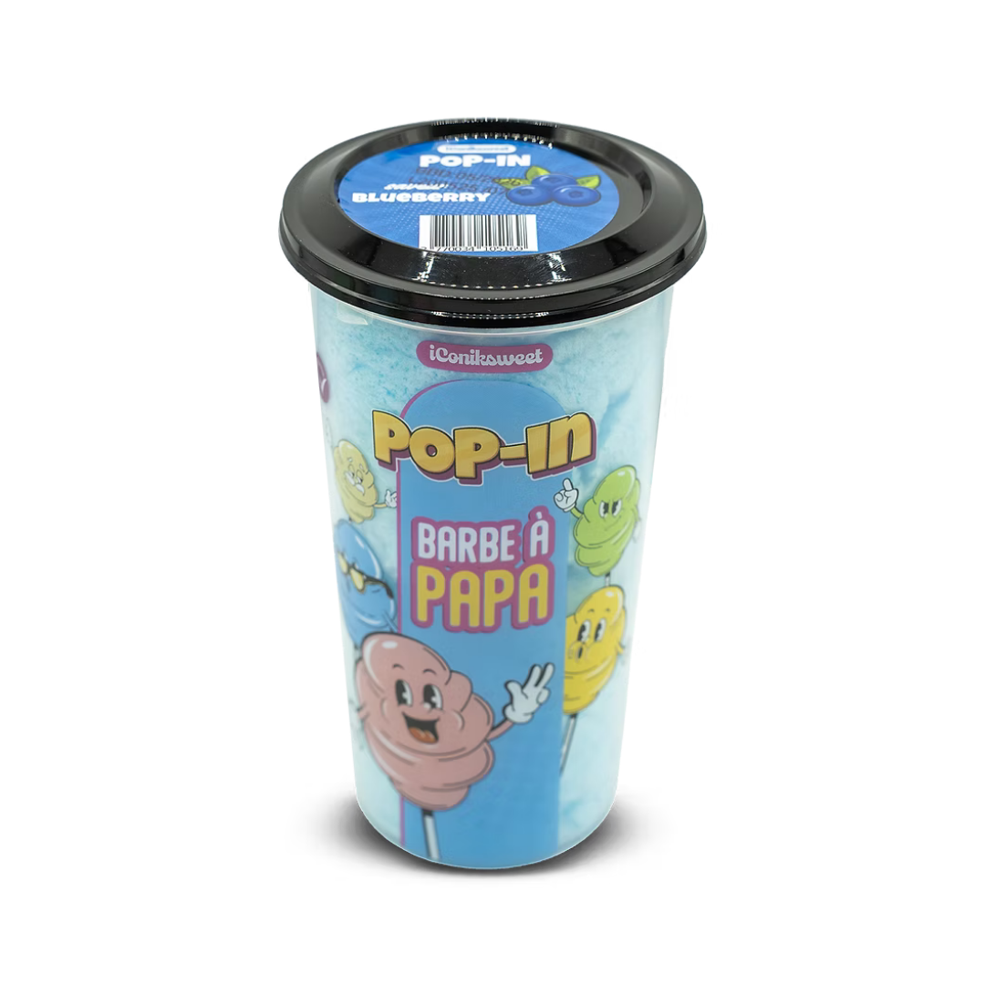 IConiksweet | Pop-In - Barbe a Papa - Blueberry Shack à Sauce