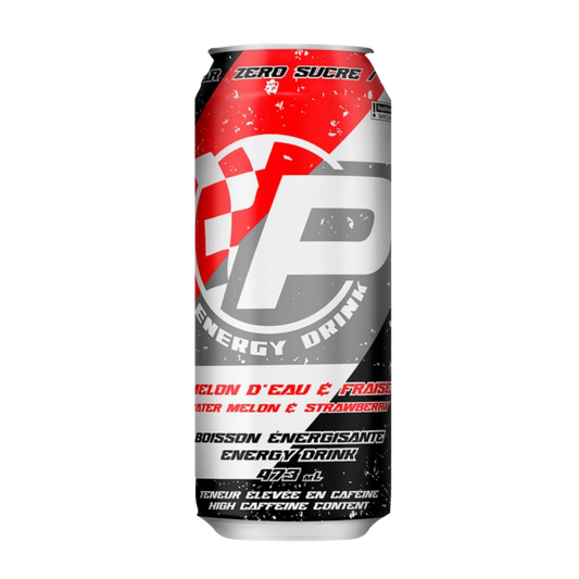 Platto Energy Drink | Melon d'Eau et Fraise - Sans sucre