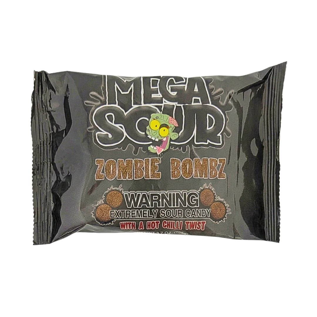 Barnetts Sweets | Mega Sour - Zombie Bomb - Hot Chili Twist