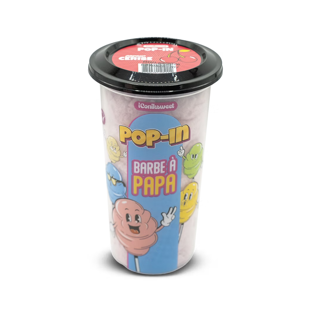 IConiksweet | Pop-In - Barbe a Papa - Cerise Shack à Sauce