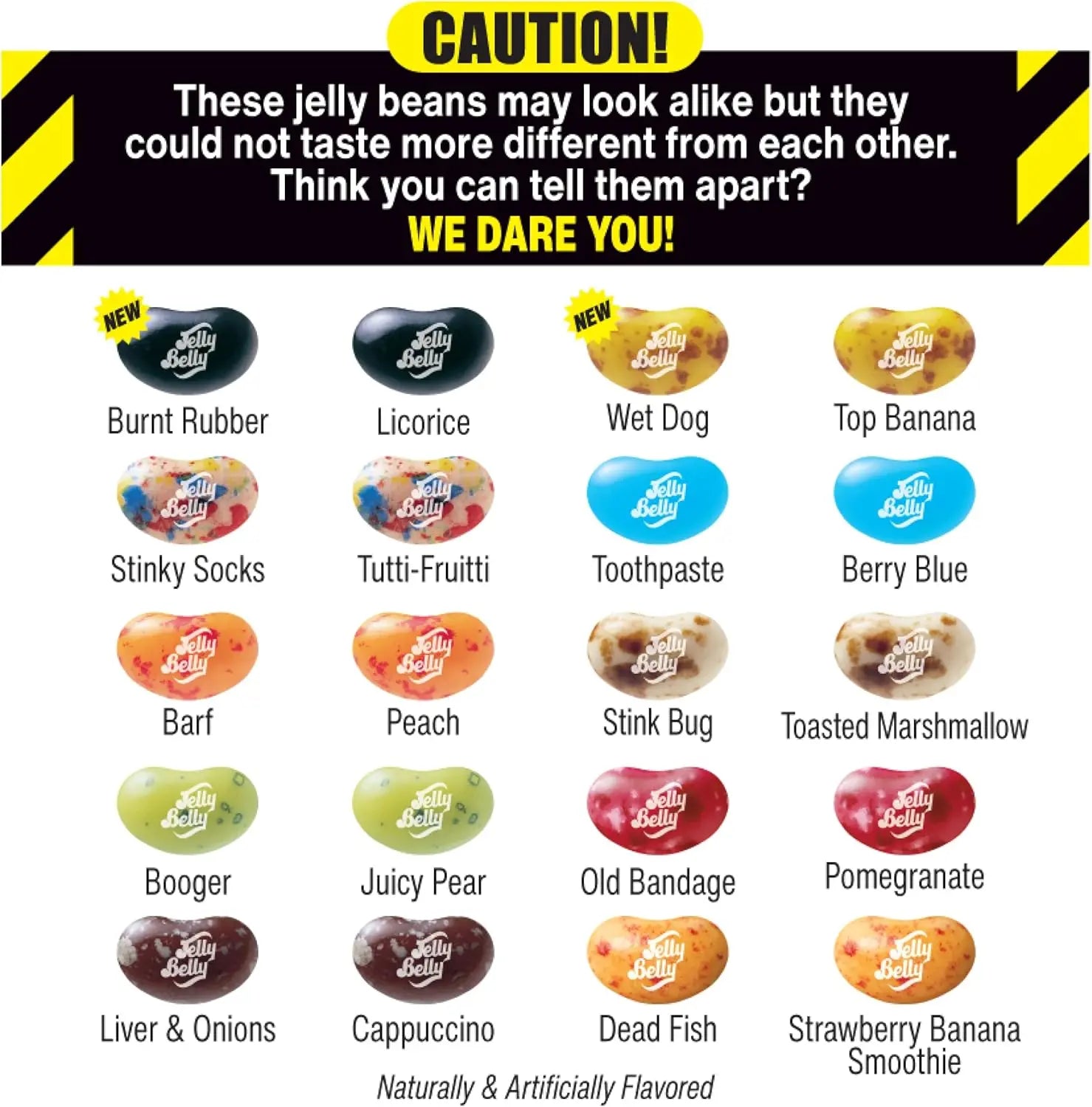 Jelly Belly | BeanBoozled - Dare To Compare- Spinner Box SHACK à SAUCE