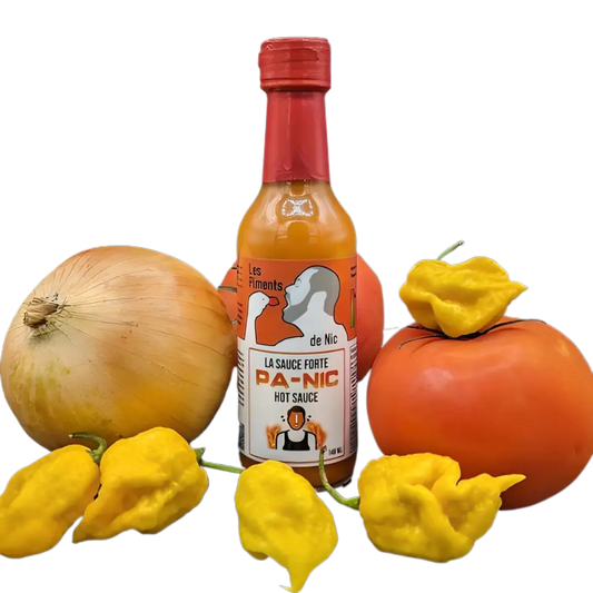 Les Piments de Nic | La sauce forte Pa-Nic Les Piments de Nic