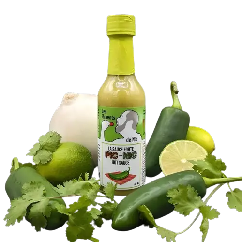 Les Piments de Nic | La sauce forte Pic-Nic Les Piments de Nic