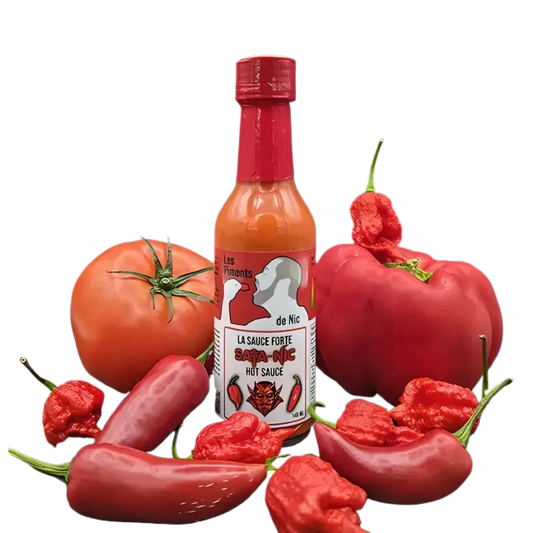 Les Piments de Nic | La sauce forte Sata-Nic Shack à Sauce