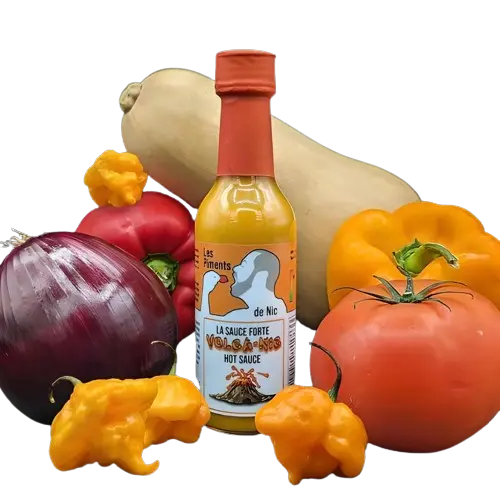 Les Piments de Nic | La sauce forte Volca-Nic Les Piments de Nic