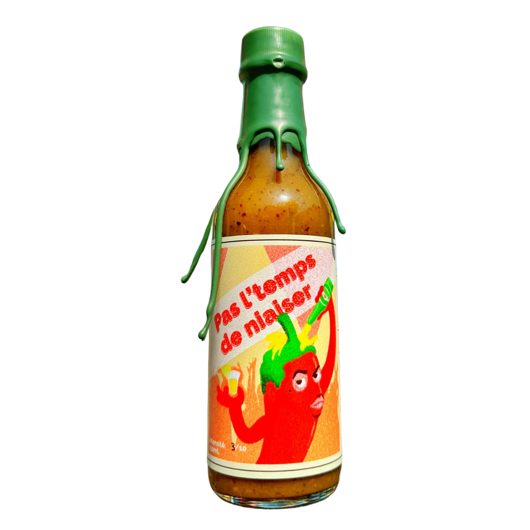 Les Sauces Piquantes MTHell | Pas l'Temps de Niaiser Shack à Sauce