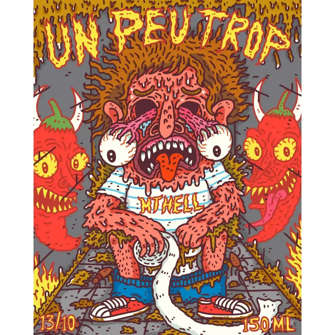 Les Sauces Piquantes MTHell | Un Peu Trop Shack à Sauce