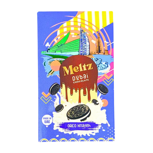 MELTZ DUBAÏ | Chocolat Knafec Oreo Shack à Sauce
