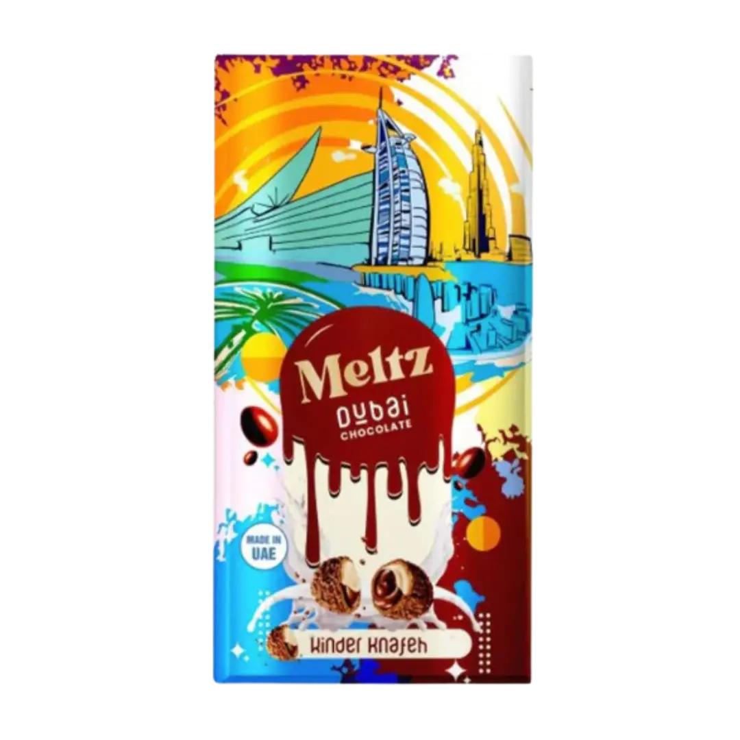 MELTZ DUBAÏ | Chocolat Knafeh Kinder Shack à Sauce
