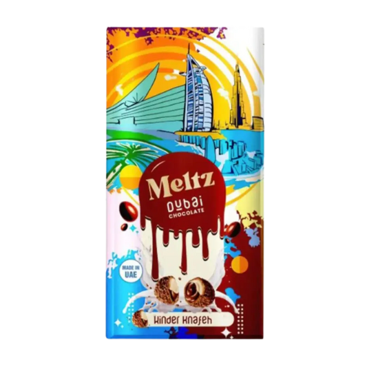 MELTZ DUBAÏ | Chocolat Knafeh Kinder Shack à Sauce
