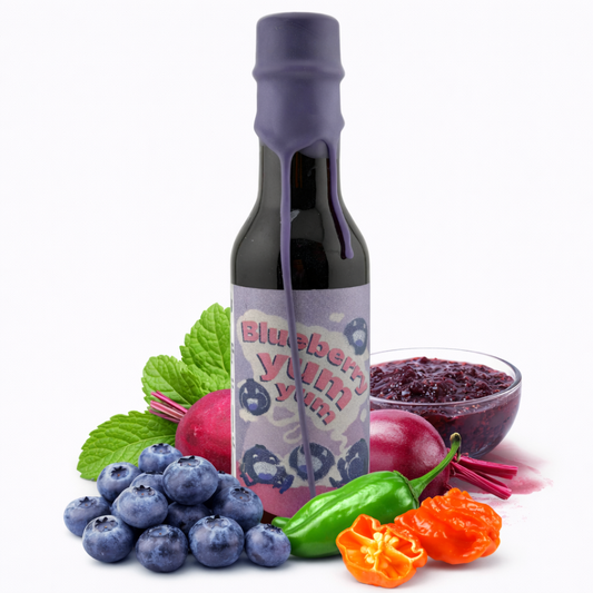 Les Sauces Piquantes MTHell | Blueberry Yum Yum Shack à Sauce