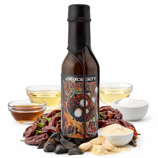 Les Sauces Piquantes MTHell | Chocolate Habanero Shack à Sauce