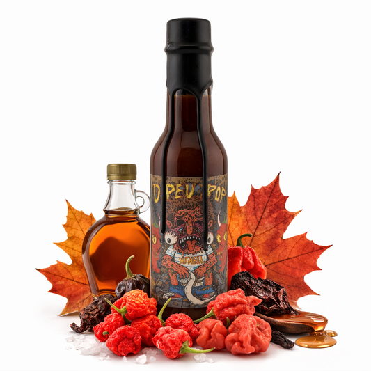 Les Sauces Piquantes MTHell | Un Peu Trop Shack à Sauce