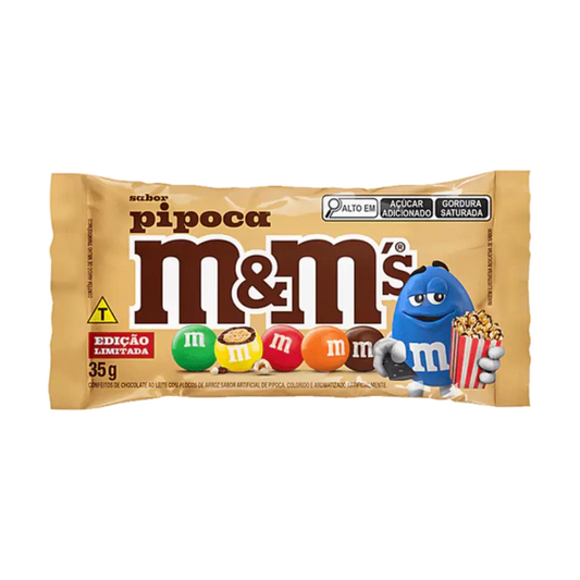 M&M | Popcorn - Milk Chocolat - Brazil Shack à Sauce