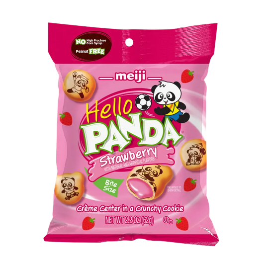 Meiji | Hello Panda - Strawberry SHACK à SAUCE