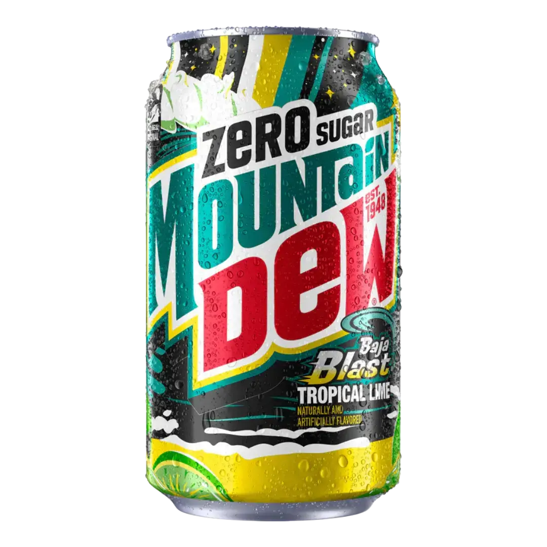 Mountain Dew | Baja Blast – Tropical Lime Zero Shack à Sauce