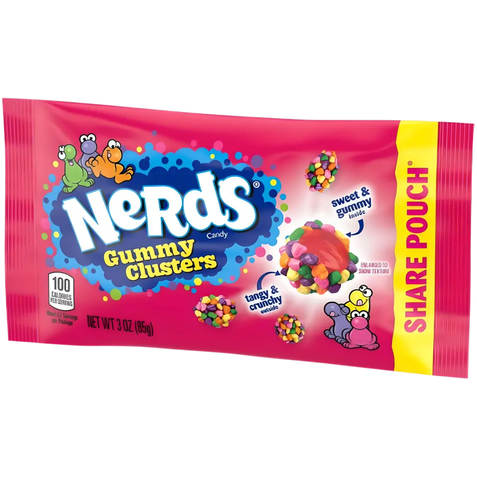 Nerds Candy | Gummy Clusters - Rainbow (Bag) Ferrara Candy Company