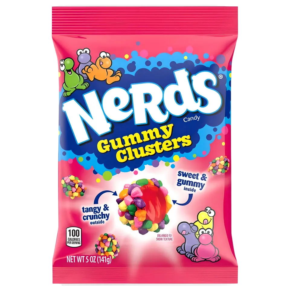 Nerds Candy | Gummy Clusters - Rainbow (Bag) Ferrara Candy Company