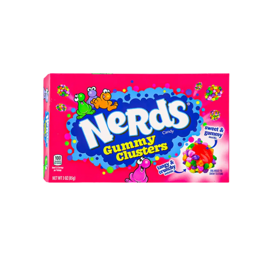 Nerds Candy | Gummy Clusters Rainbow (Box) Ferrara Candy Company