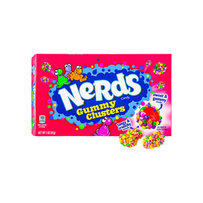 Nerds Candy | Gummy Clusters Rainbow (Box) Ferrara Candy Company