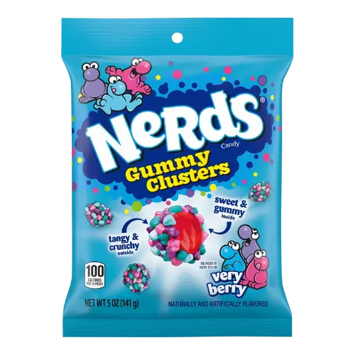 Nerds Candy | Gummy Clusters - Very Berry SHACK à SAUCE