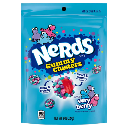 Nerds Candy | Gummy Clusters Very Berry SHACK à SAUCE