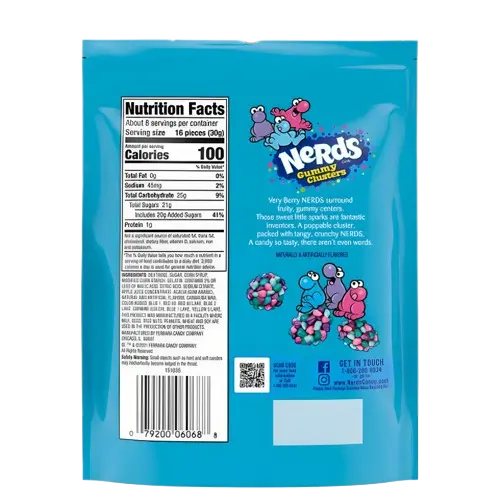 Nerds Candy | Gummy Clusters Very Berry SHACK à SAUCE
