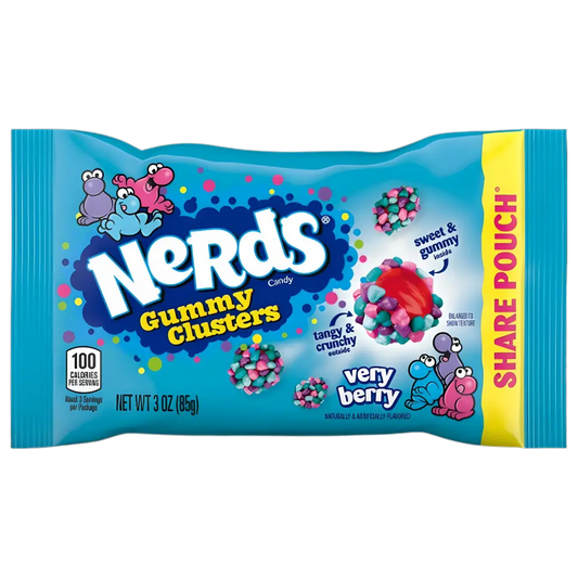 Nerds Candy | Gummy Clusters - Very Berry (Bag) Ferrara Candy Company