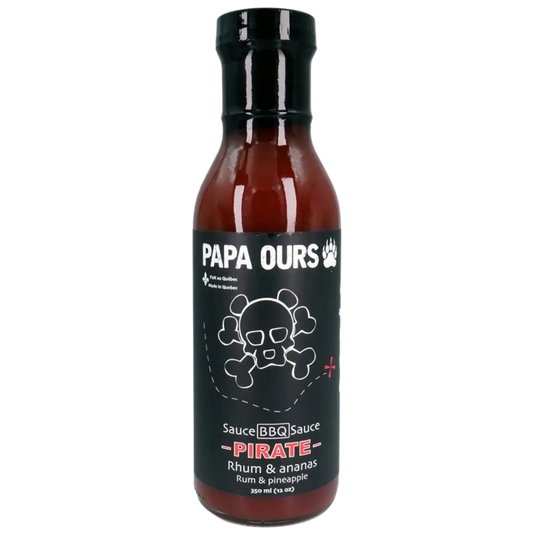 Papa Ours | Sauce BBQ - Pirate (Rhum et ananas) Papa Ours