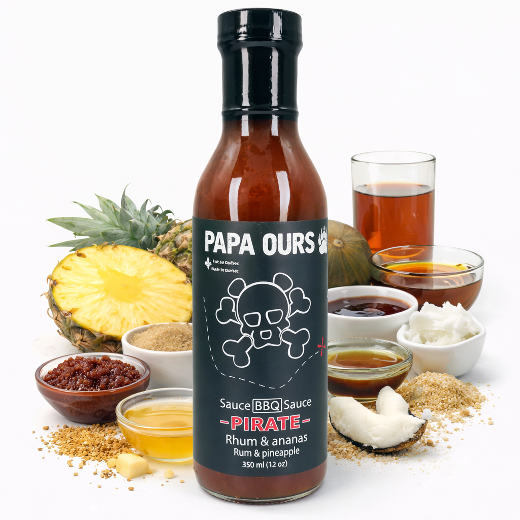 Papa Ours | Pirate (Rhum et ananas) - Sauce BBQ Shack à Sauce