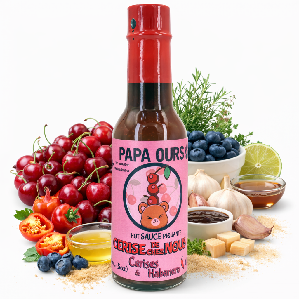 Papa Ours | Cerise de chez nous Shack à Sauce