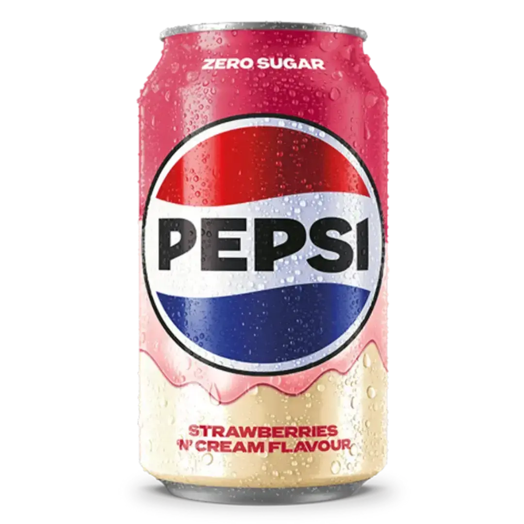 Pepsi | Strawberry N Cream - Zero Sugar Shack à Sauce