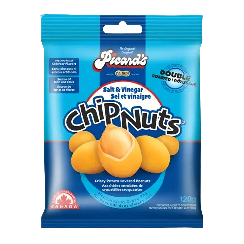 Picard's | Chip Nuts - Salt & Vinegar SHACK à SAUCE