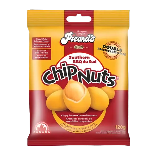Picard's | Chip Nuts - Southern BBQ Picard’s Peanuts