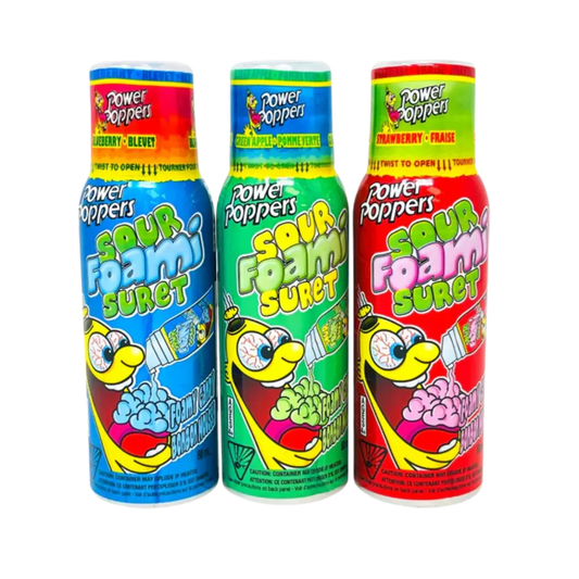 Power Poppers | Sour Foami ‎Regal Confections