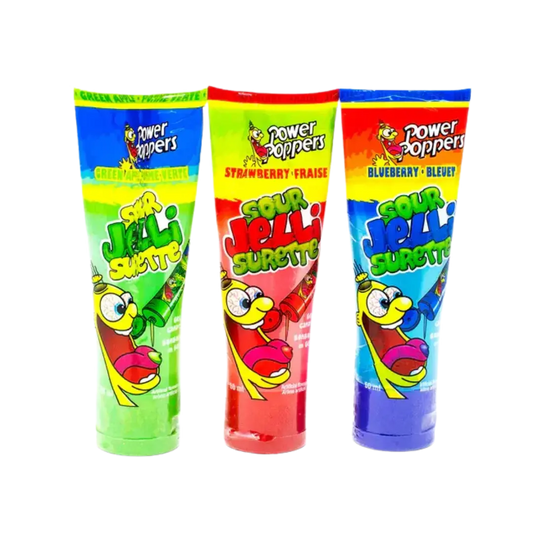 Power Poppers | Sour Jelli Suret SHACK à SAUCE