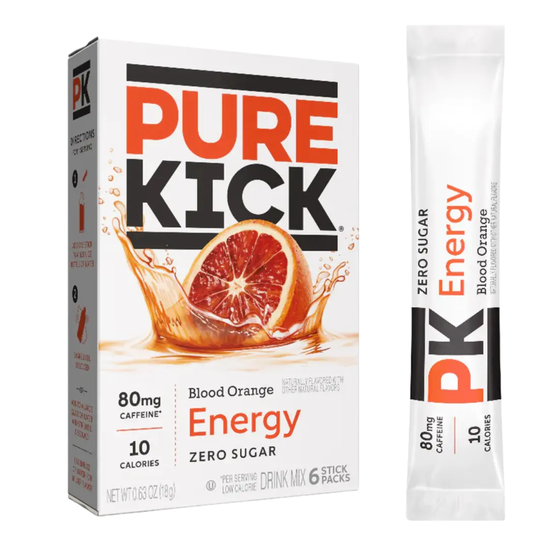 Pure Kick | Energy Singles To Go - Blood Orange Pure Kick
