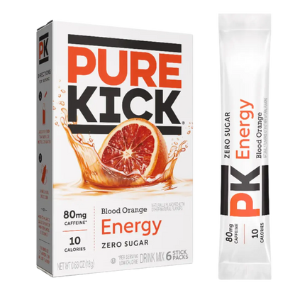 Pure Kick | Energy Singles To Go - Blood Orange Pure Kick