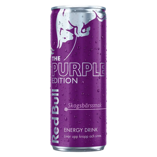 Red Bull | Purple Edition - Skogsbärssmak Shack à Sauce