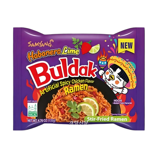 Samyang - Buldak | Hot Chicken Flavor - Habanero Lime SHACK à SAUCE