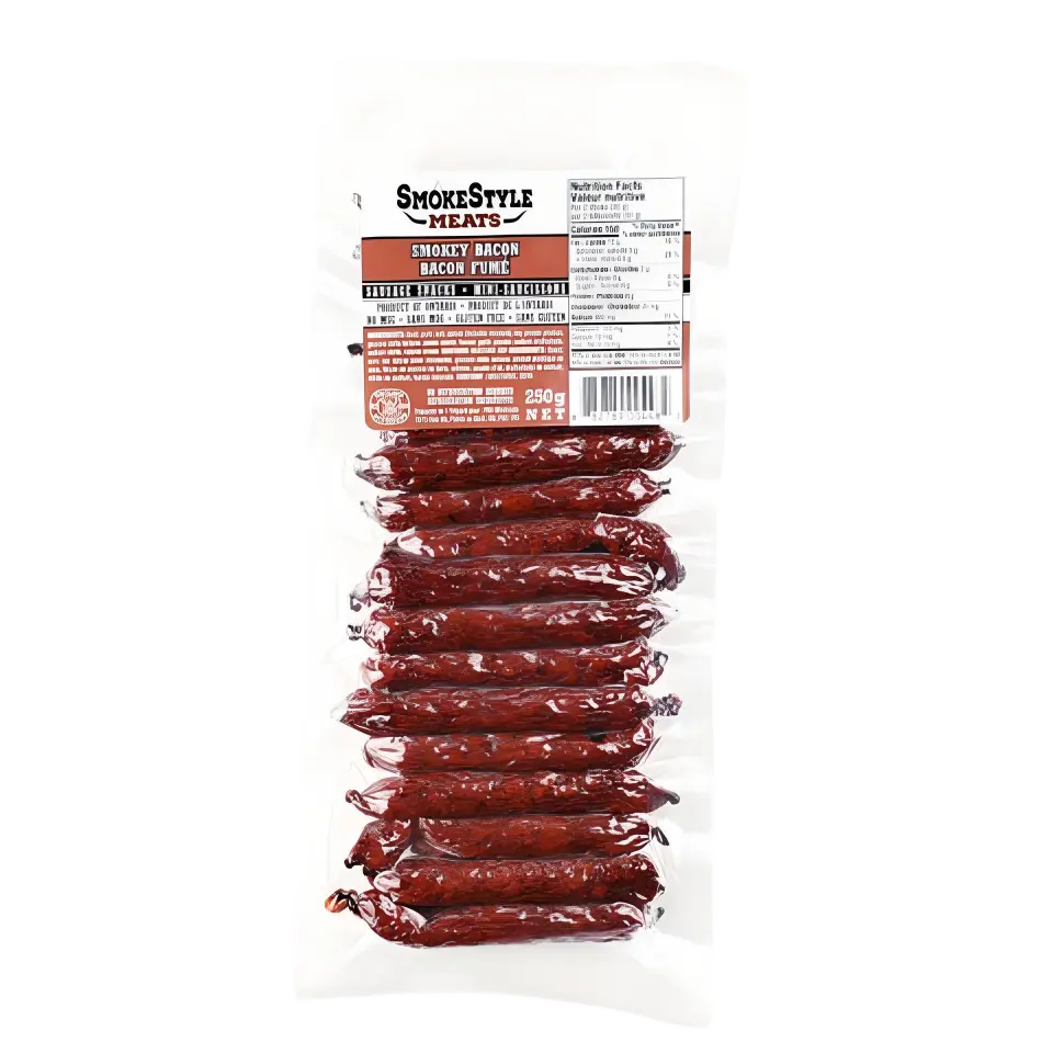 SmokeStyle Meats - PAB | Bacon Fumé - Paquet de 18 SHACK à SAUCE