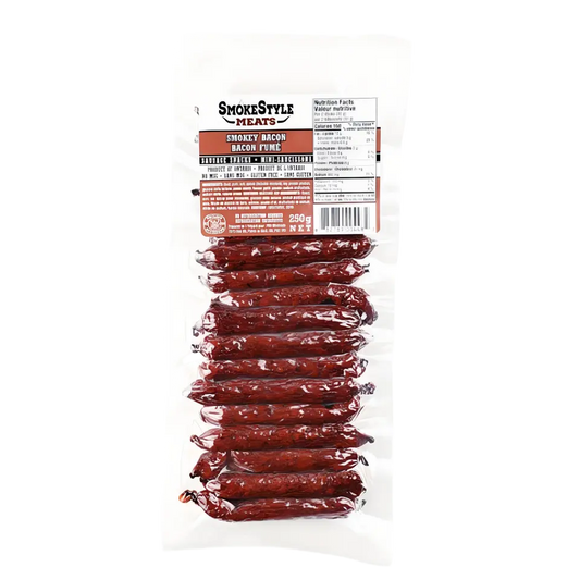 SmokeStyle Meats - PAB | Bacon Fumé - Paquet de 18 SHACK à SAUCE