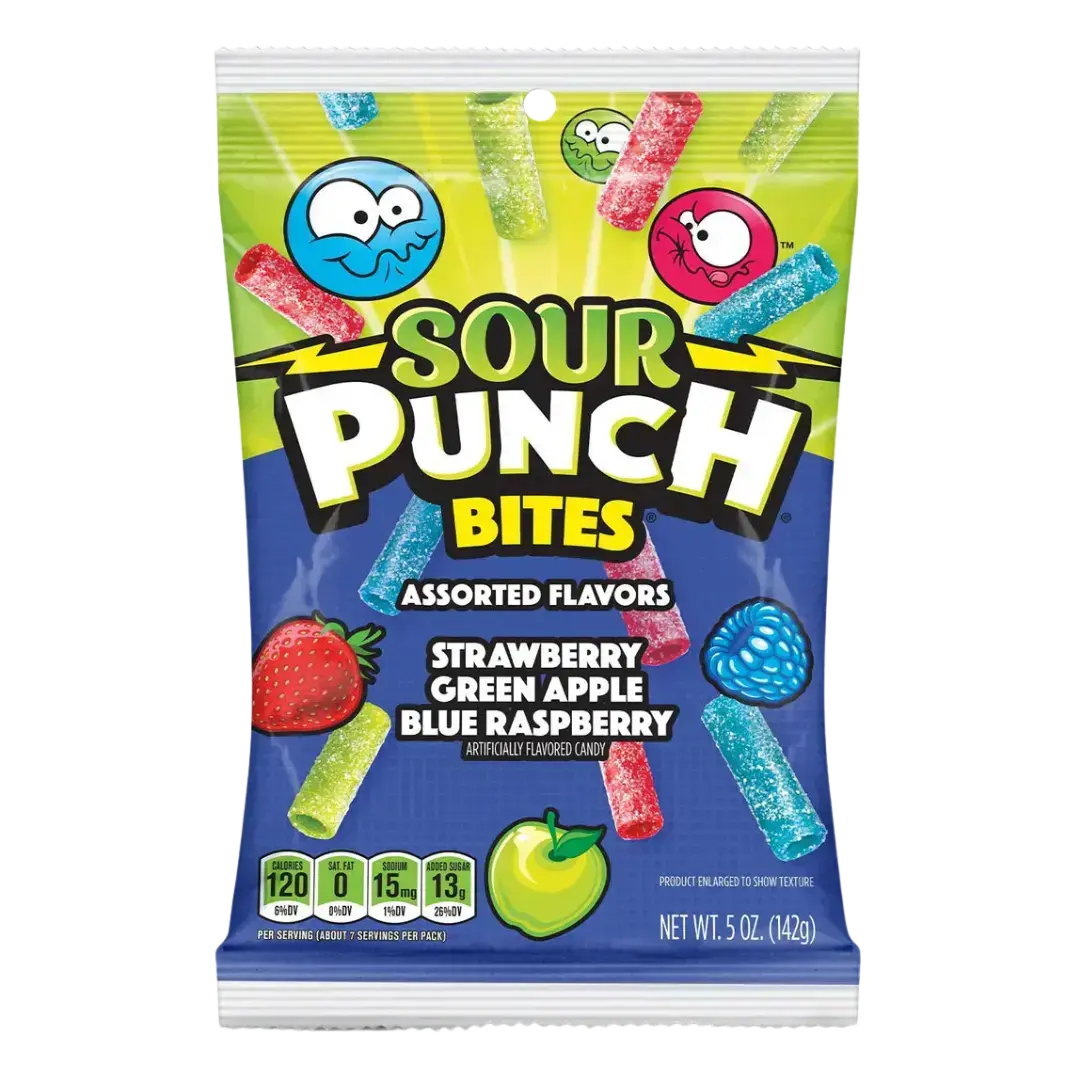 Sour Punch | Bites - Assorted Flavors Shack à Sauce