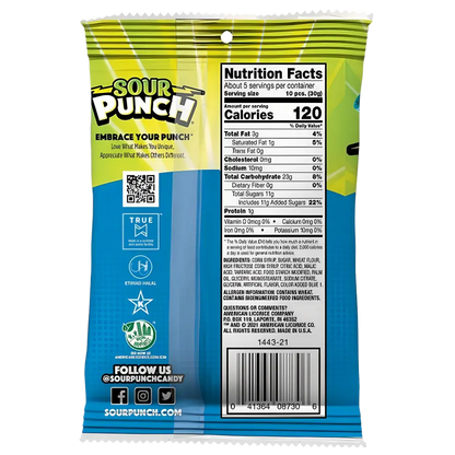 Sour Punch | Bites - Blue Raspberry SHACK à SAUCE