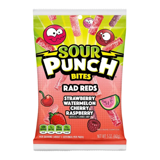 Sour Punch | Bites -Rad Reds Shack à Sauce