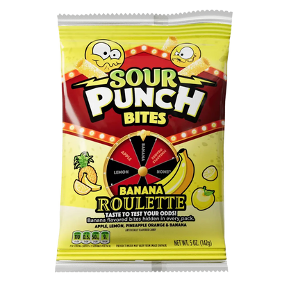 Sour Punch | Bites - Roulette - Banana SHACK à SAUCE