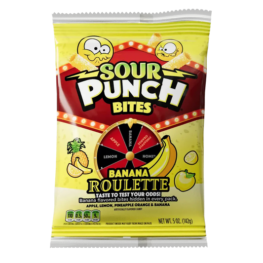 Sour Punch | Bites - Roulette - Banana SHACK à SAUCE