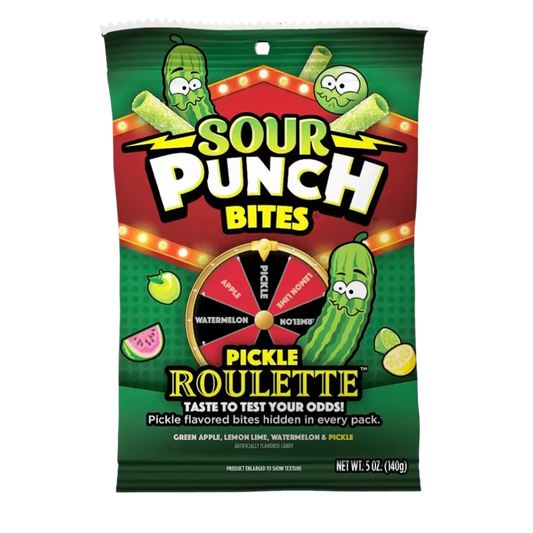 Sour Punch | Bites - Roulette - Pickle SHACK à SAUCE