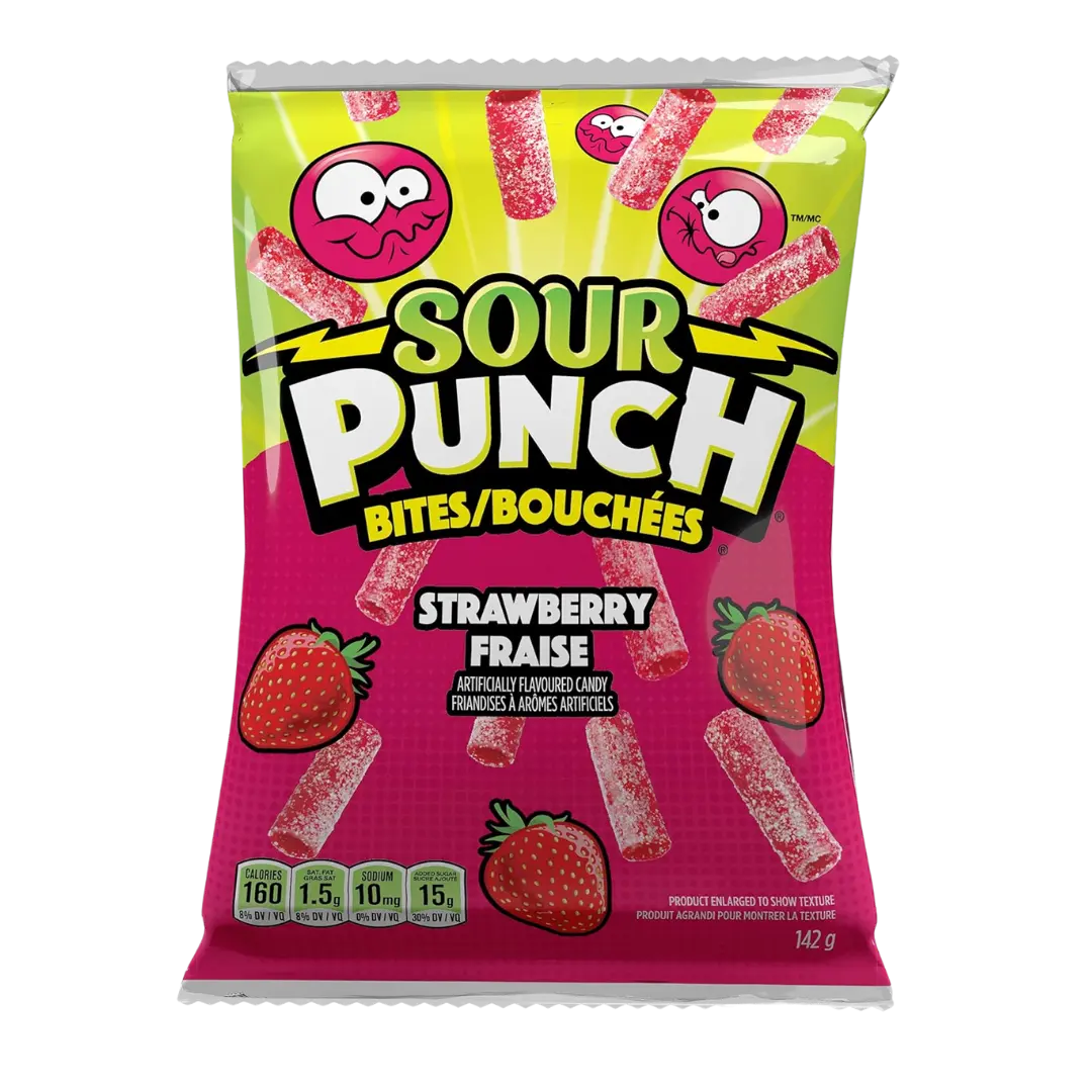 Sour Punch | Bites - Strawberry SHACK à SAUCE