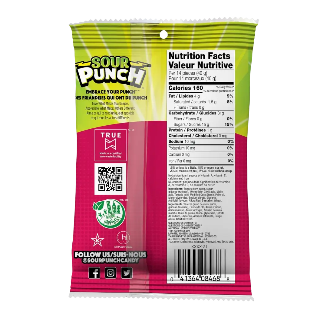 Sour Punch | Bites - Strawberry SHACK à SAUCE